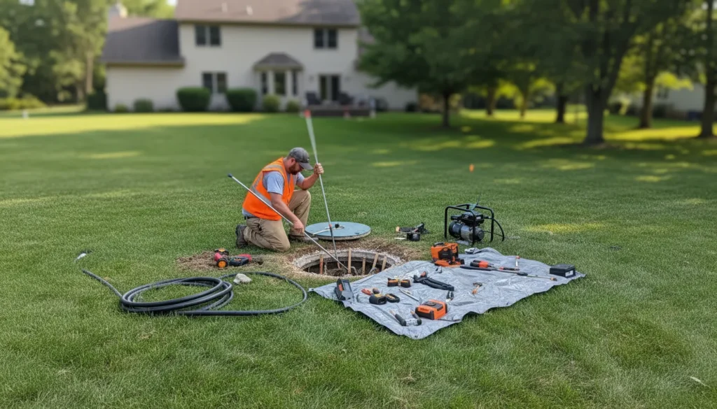 drain field maintenance wide