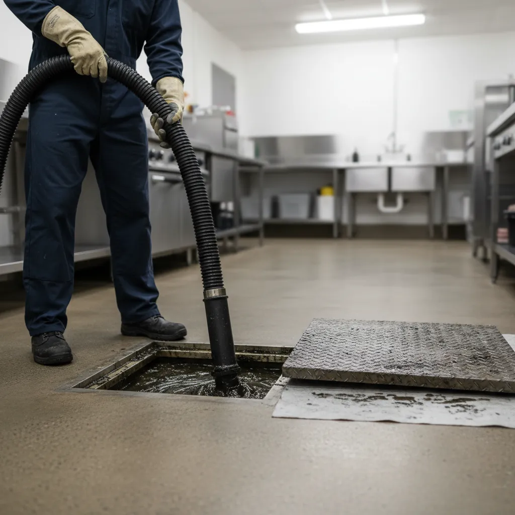 grease trap pumping square