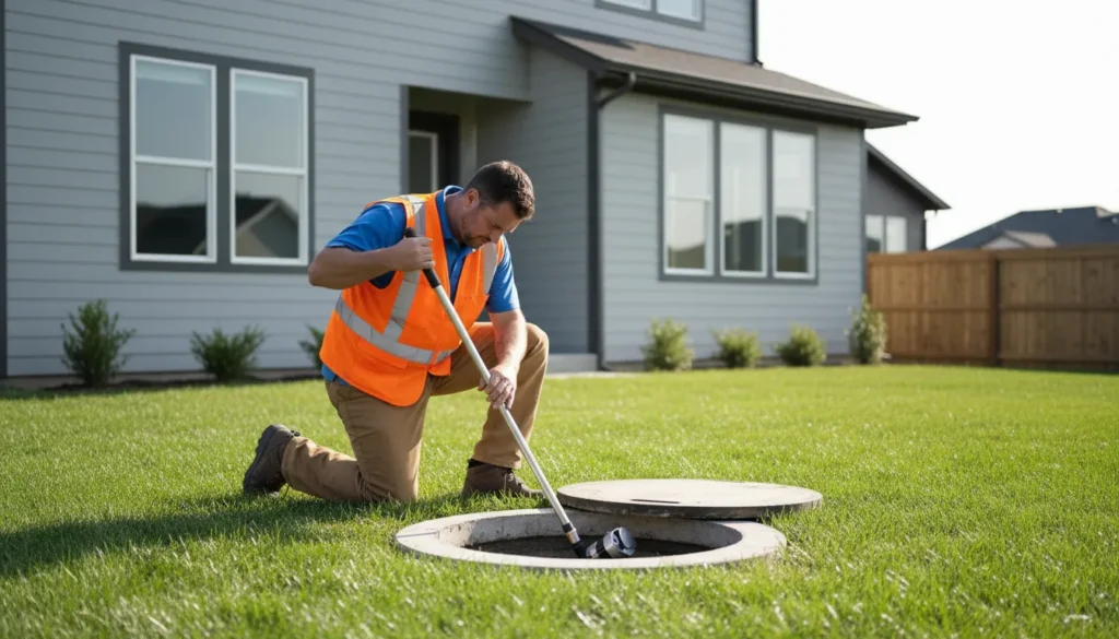 real estate septic inspection wide