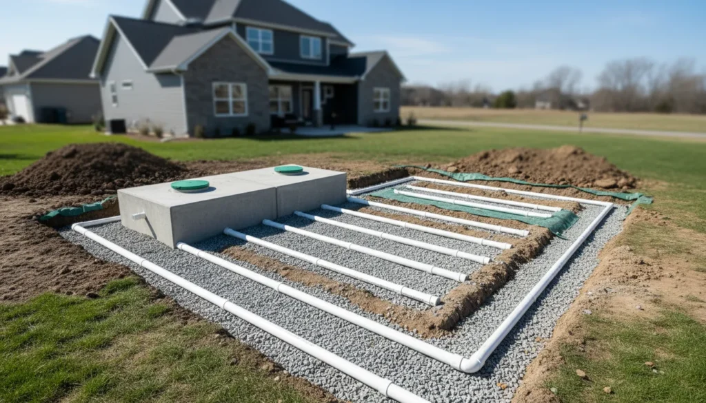 residential septic system design wide
