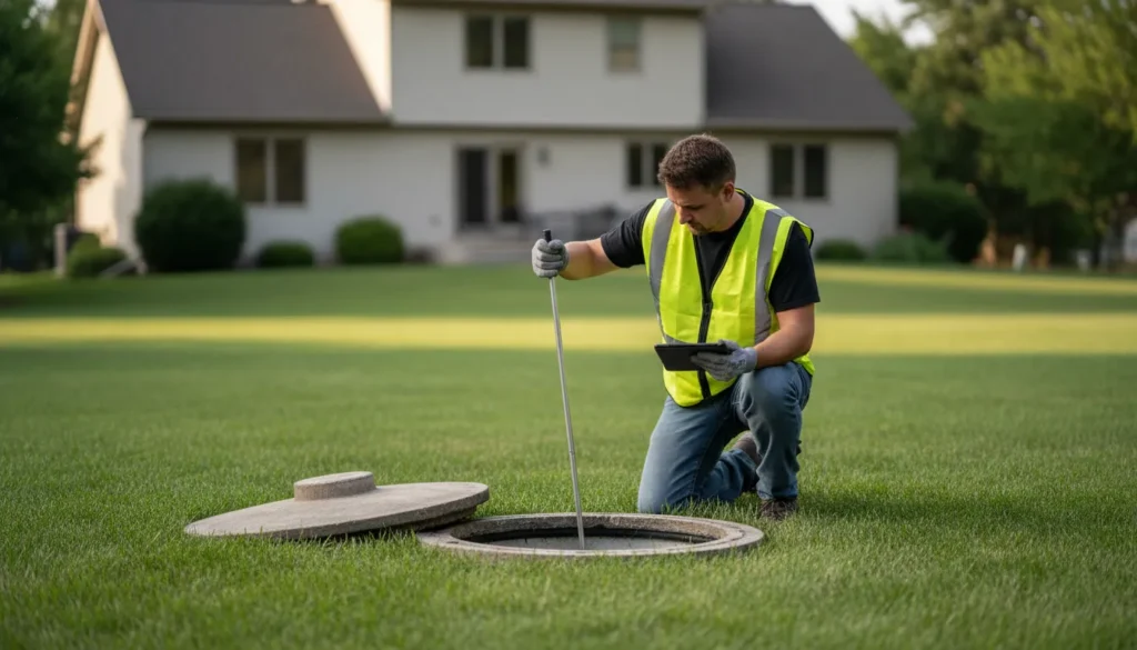 septic system inspection wide