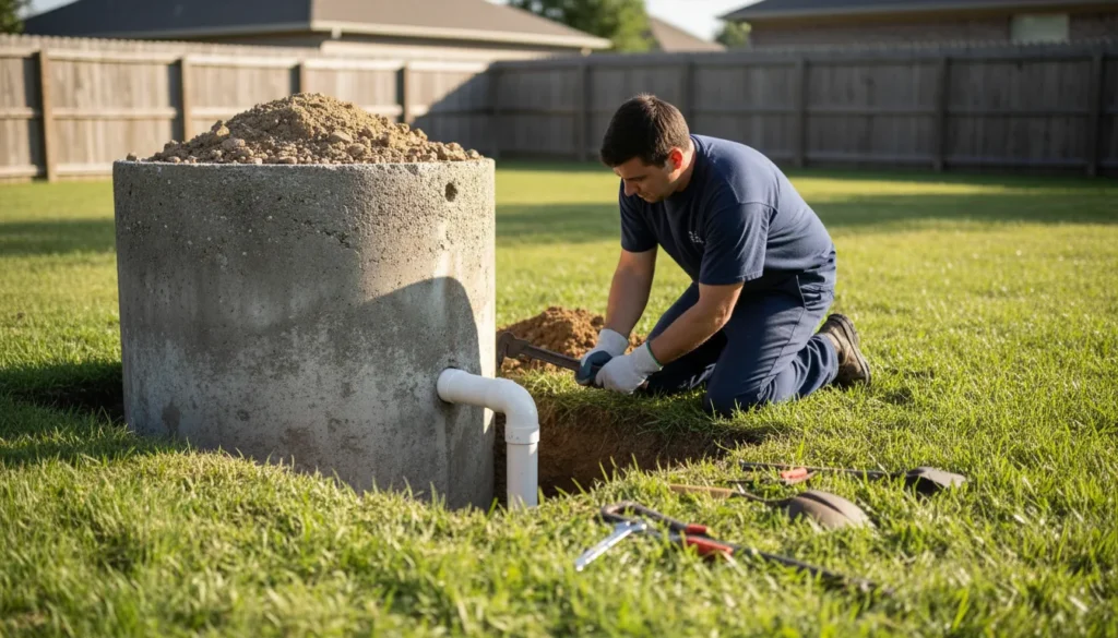 septic tank repair wide
